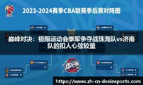 巅峰对决：极限运动会季军争夺战珠海队vs济南队的扣人心弦较量